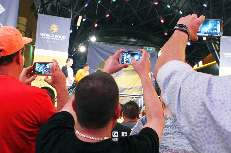 People are serious about the World Food Championships.