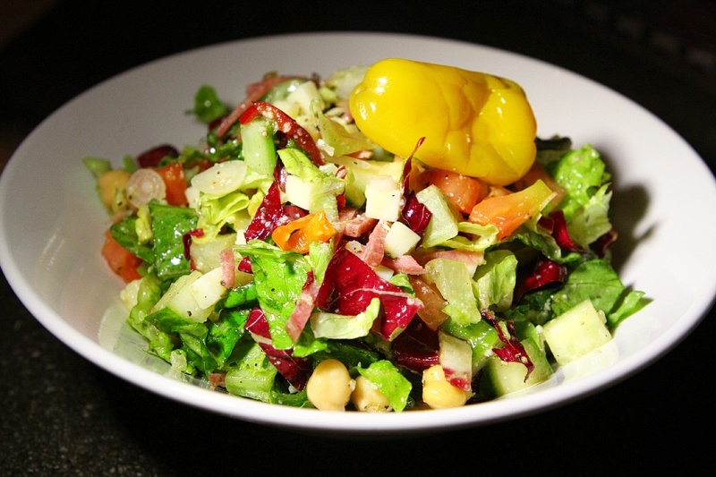 Burgers and Beer Chop salad