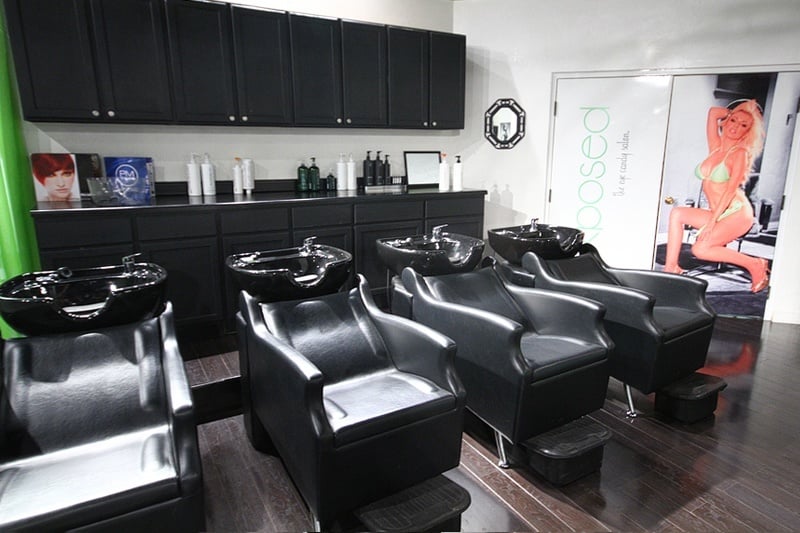 Exposed Las Vegas salon