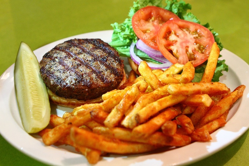 Gold Spike burger