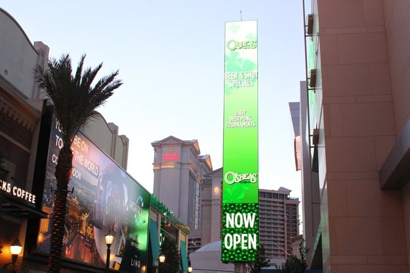 The Linq marquee