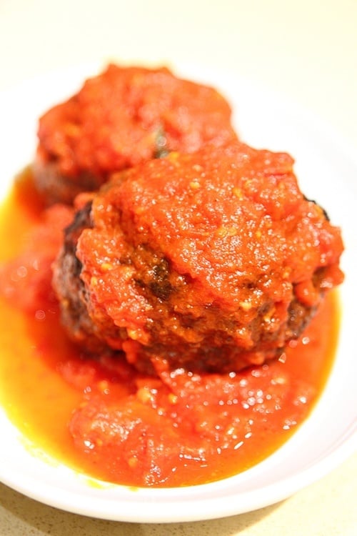 Roa's Las Vegas meatballs