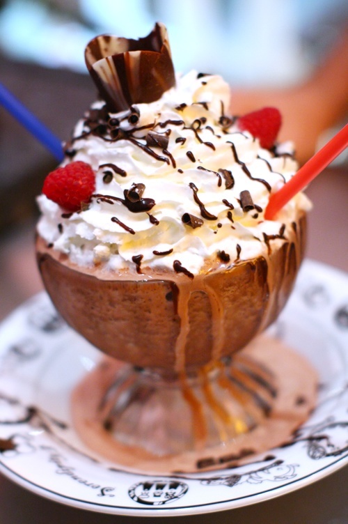 Frrrozen hot chocolate
