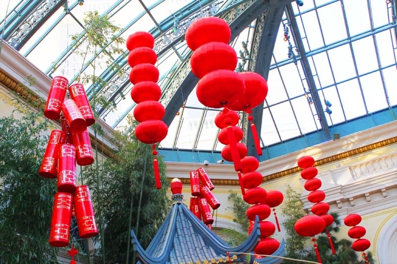 Bellagio Chinese New Year 2014 Display Gets Its Bloom On