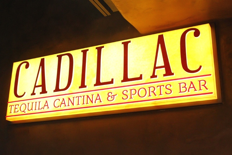Cadillac sports bar