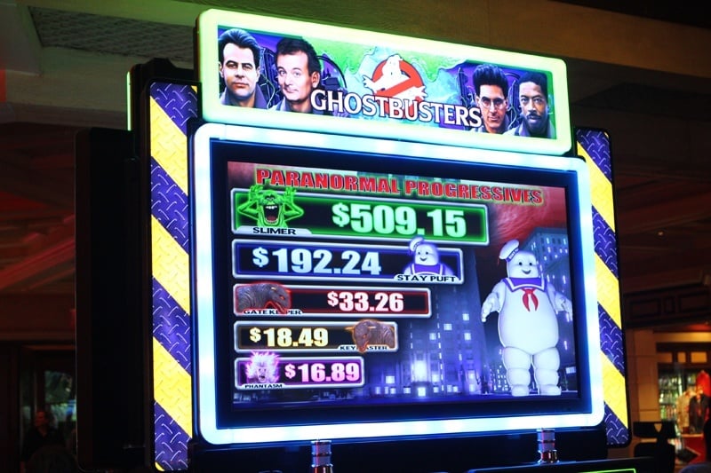 Ghostbusters slot machine