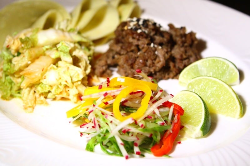 Korean street tacos