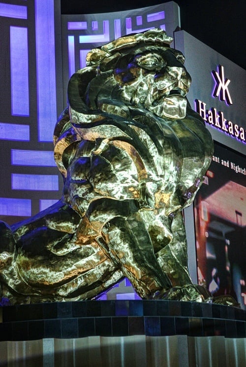 MGM Grand lion