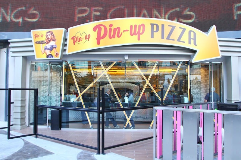 Pinball machine (Vegas baby) - Picture of Secret Pizza, Las Vegas