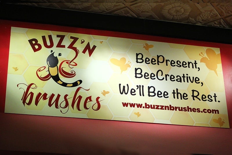 Buzz'n Brushes is a Creative, Family-Friendly Diversion at the