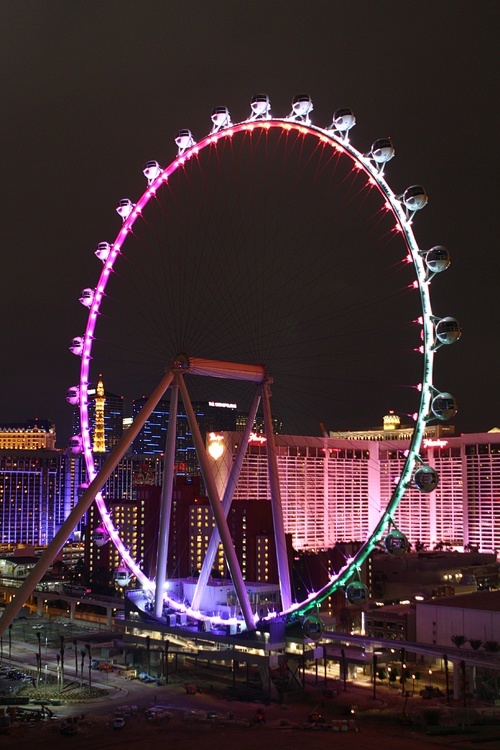 High Roller Ferris wheel