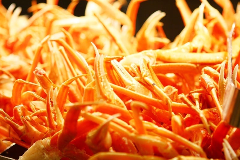 Rio buffet crab legs