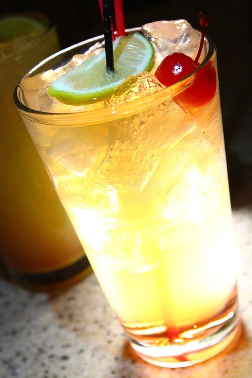 Drunken Peach cocktail