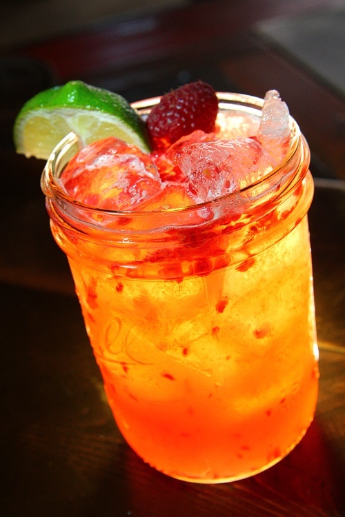Raspberry margarita