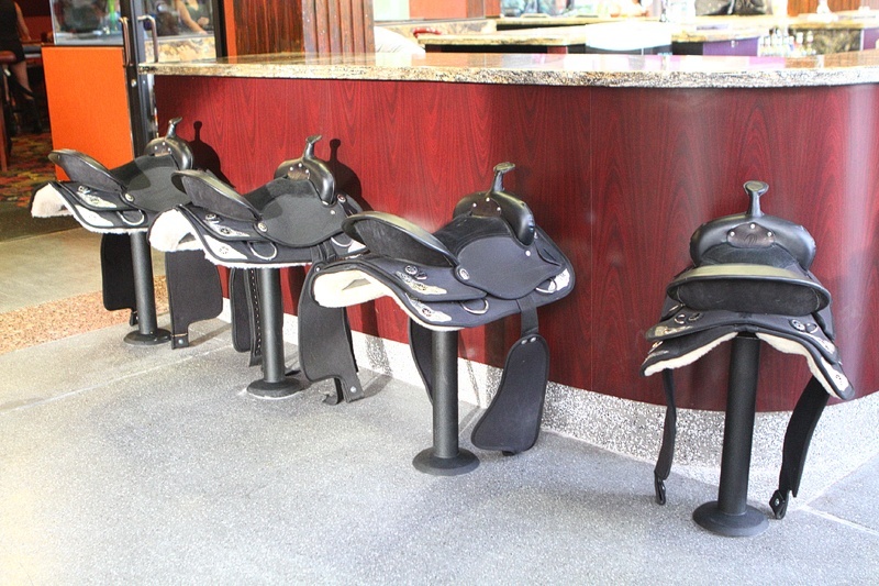 Cowgirl Up Cantina saddles