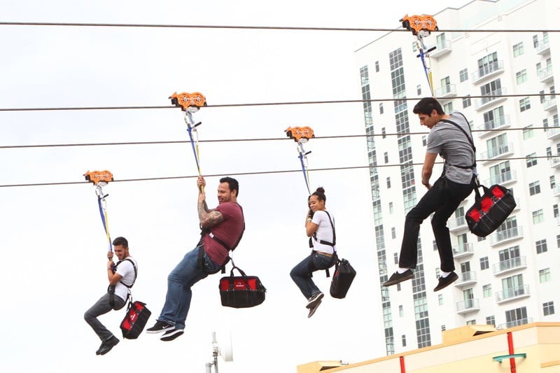 SlotZilla zip line