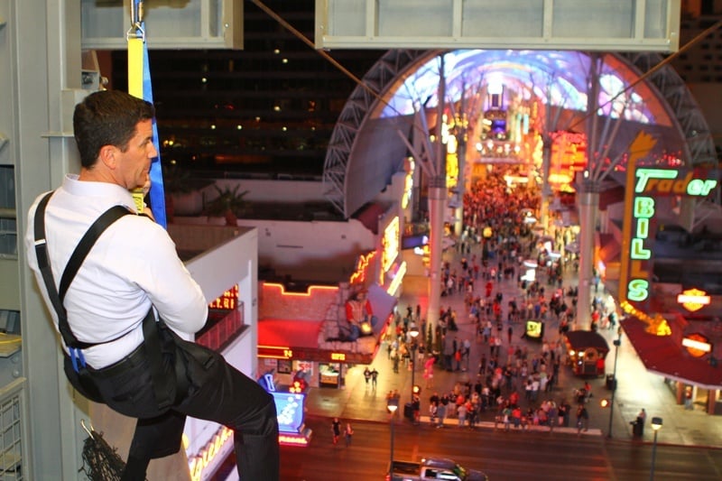 Downtown Las Vegas zipline