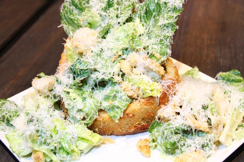 Guy Fieri Caesar salad