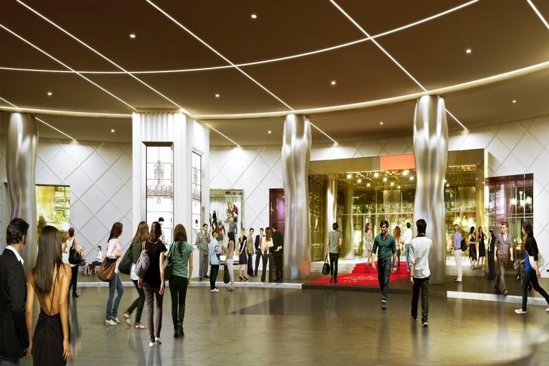 SLS Las Vegas entrance