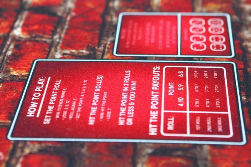 Street Dice payouts