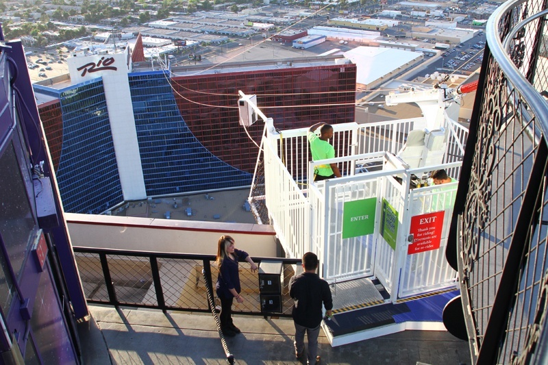 VooDoo Las Vegas zip line