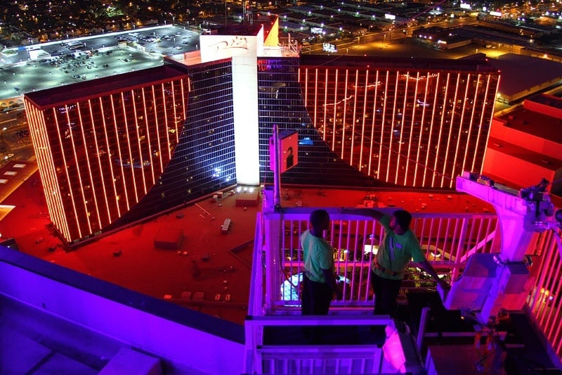 Las Vegas zip line