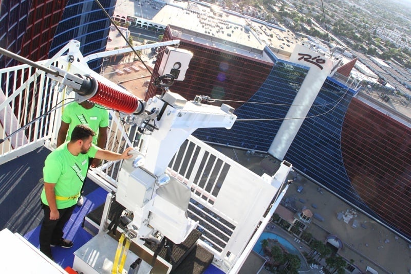 Las Vegas zip line