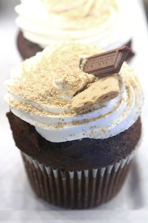 S'mores cupcake