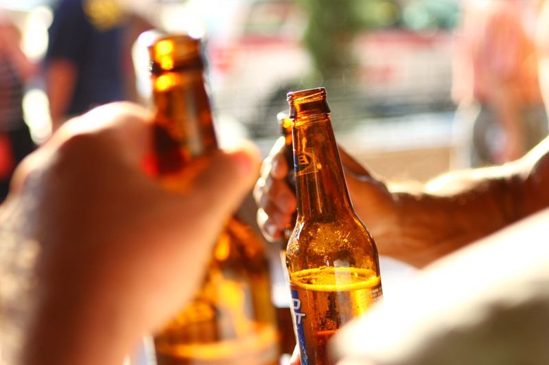 Beer bottles