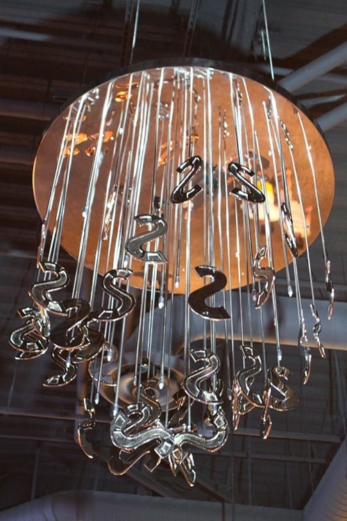 SLS chandelier