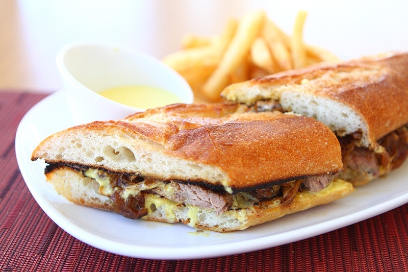 Perch sandwich