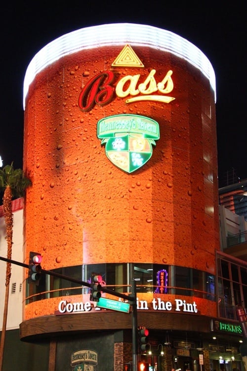 Hennessey's Bass sign