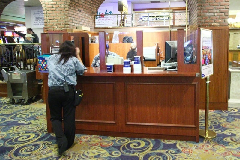 Cashier cage