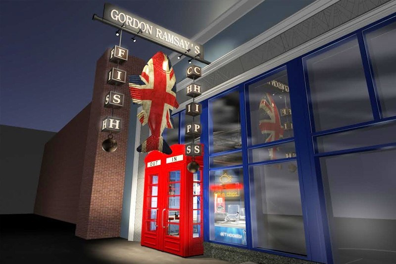 Gordon Ramsay Fish & Chips Las Vegas