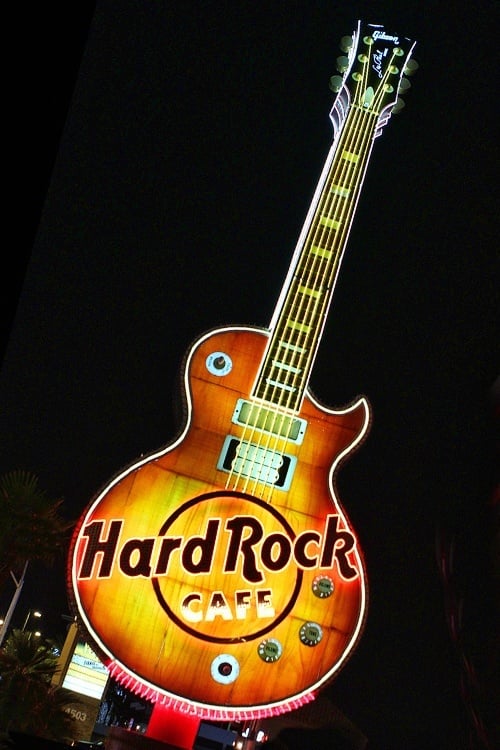 Hard Rock Cafe guitar