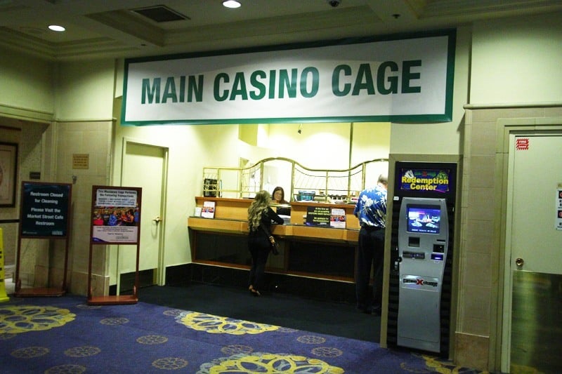 California casino cage