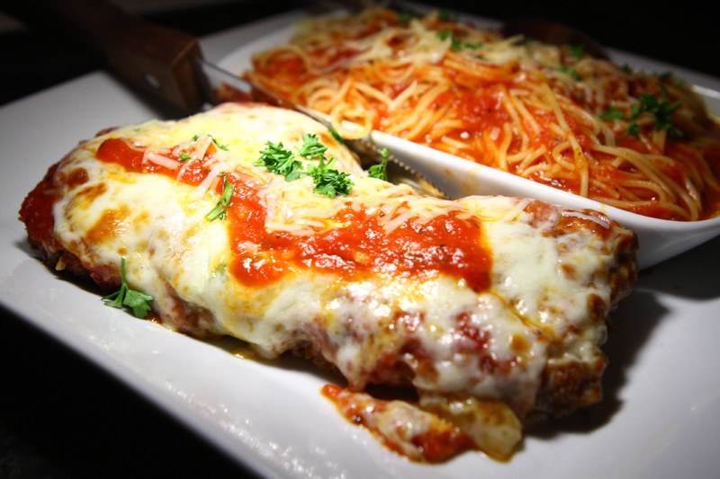 Off the Strip chicken parm