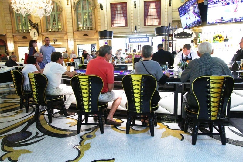 Renovated Le Central Casino Bar at Paris Las Vegas is a Stunner