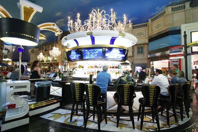 Le Central Bar Paris Hotel Casino Stock Photo 1459442552