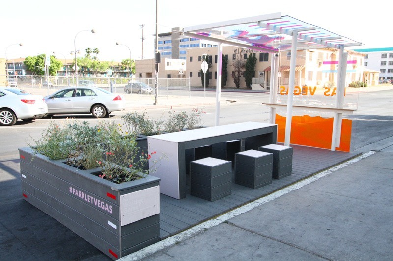 Las Vegas parklet