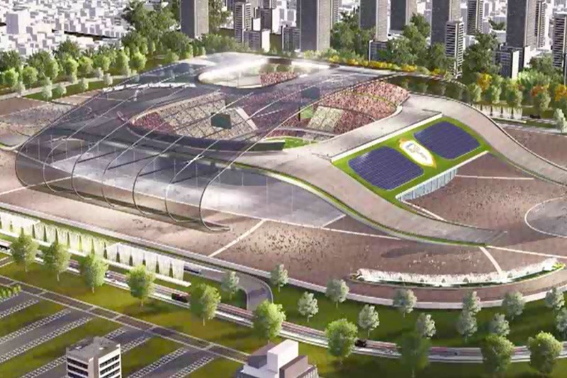 Sports arena