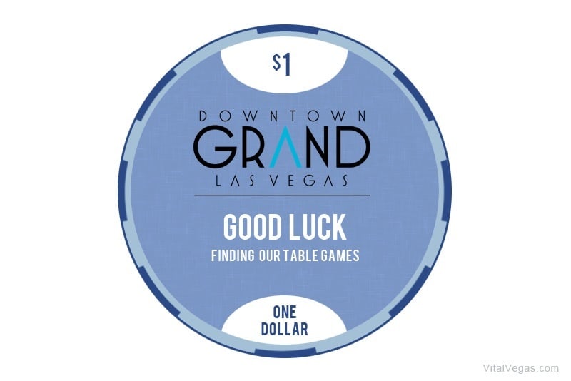 Downtown Grand casino chip