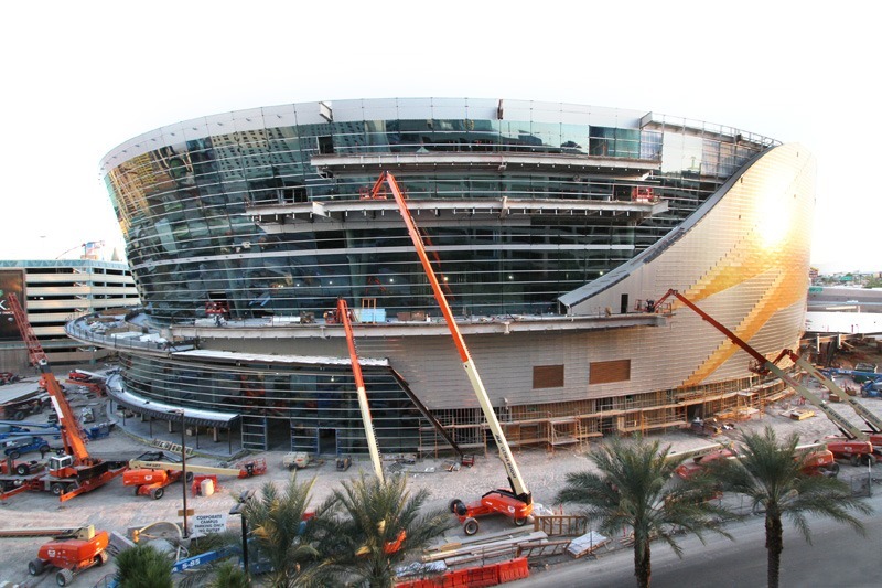 Official T-Mobile Arena Construction Time-Lapse 