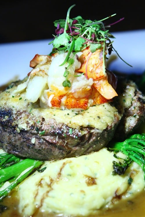 Nove restaurant surf n turf