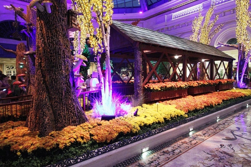 Bellagio Conservatory bridge