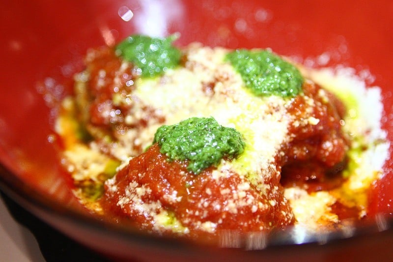 Flour & Barley meatballs