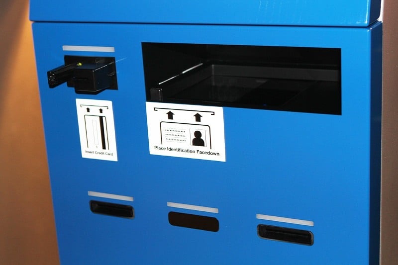 Linq self check-in kiosks