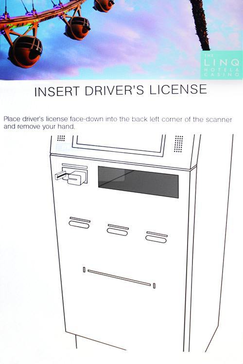 Linq check-in kiosk