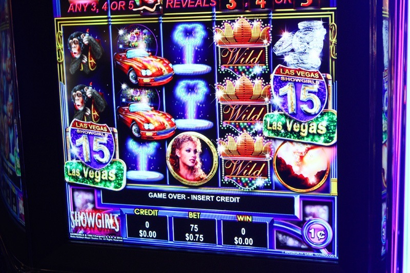 Showgirls slot machine