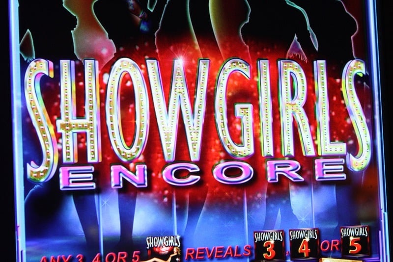 Showgirls slot machine